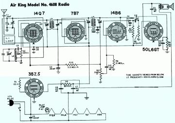 Air King 4608 schematic circuit diagram